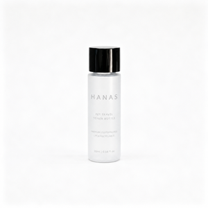 Mini Botella Redonda de <span class=keywords><strong>PCR</strong></span>-PET de 20 ml para Tóner, 0.68 oz, Tamaño de Muestra para <span class=keywords><strong>Viaje</strong></span>, Envase Reciclable para Cuidado de la Piel, Fabricante OEM Personalizado - Product Image 1