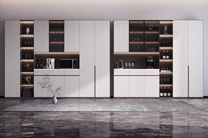 Aparador de Salón de Diseño de Alta Calidad y Sin Costos con Almacenamiento y Vinoteca, Acabado sin Pintura, Venta Directa de Fábrica - Product Image 4