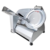 Machine à découper la viande, lame en acier au carbone chromé, trancheuse commerciale pour charcuterie, fromage, jambon / hachoir
