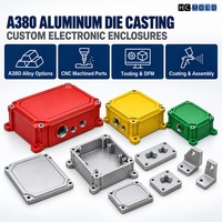 Fabricant de pièces moulées sous pression en aluminium A380 sur mesure pour boîtiers électroniques en alliage d'aluminium