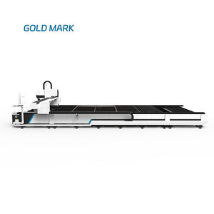 GM6025FB โกลด์มาร์ค6000*2500มม. รูปแบบขนาดใหญ่ตัดเพลทเครื่อง CNC ชิ้นส่วนอะลูมิเนียมตัดด้วยเลเซอร์ - Product Image 5