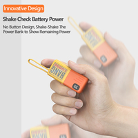 Chargeur portable USB C Power Bank 5000mAh Petit chargeur de téléphone portable Android Compact Plug in Battery Pack