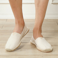 Chaussures espadrilles bon marché, mocassins plats à enfiler, chaussures en toile décontractées à la mode, vente en gros