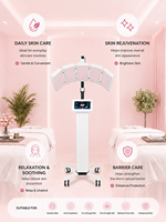 Luz LED PDT de 4 Colores a Precio de Fábrica, Terapia Facial con Fotones LED, Diodo PDT Seguro para la Piel, Luz de Bajo Nivel