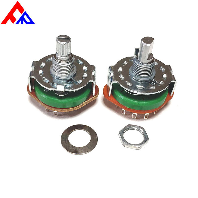 235678 10 12 4 Position Rotary Switch 3 Speed Fan Oven Mini Rotary Selector Switch