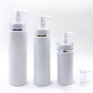 Flacon en plastique PET blanc de 60 ml, 100 ml, 200 ml pour lotion avec pompe blanche - Product Image 2