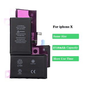 แบตเตอรี่โทรศัพท์สำหรับ <span class=keywords><strong>Iphone</strong></span> 6 6S 6P 6sp 7 7P 8 8P X Xr <span class=keywords><strong>Xs</strong></span> 11 Pro Max 12แบตเตอรี่สำหรับ <span class=keywords><strong>Iphone</strong></span> - Product Image 2