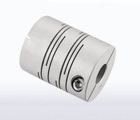 Accouplements d'arbre flexibles en alliage d'aluminium DC personnalisables, compatibles OEM pour machines et imprimantes 3D