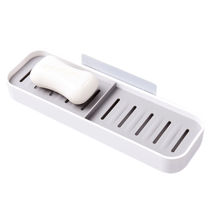 Vendita calda Taizhou tipi di doppio portasapone scatola di plastica con ganci portasapone <span class=keywords><strong>adesivo</strong></span> a parete portasapone da bagno - Product Image 5