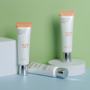 Wholesale Custom Eco-friendly Empty Plastic Cosmetic Nozzle Tube <b>Sunscreen</b> SPF Skincare Cream Packaging for Blush - Product Image 4