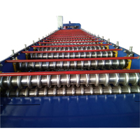 Afrique du Sud, fournisseur de machines de formage de tôles de toiture ondulées de type 836, machine de fabrication de panneaux de type IBR