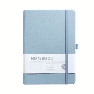 Hardcover Custom Promotional A5 Business Lined <b>Notebooks</b> PU Leather Logo Sewing Binding 192 Pages <b>Thick</b> Journal 5-7 Days - Product Image 1
