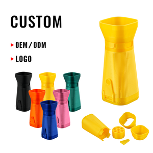 Pot de rangement pour cigarettes imprimé en 3D, tube à tabac avec cendrier intégré, accessoire pour fumeurs, vente chaude - Product Image 1
