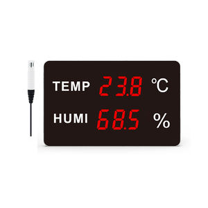Termômetro digital, fábrica, armazém, workshop, armazenamento, higrômetro, display de led, higrômetro, termômetro visual de longa distância - Product Image 1