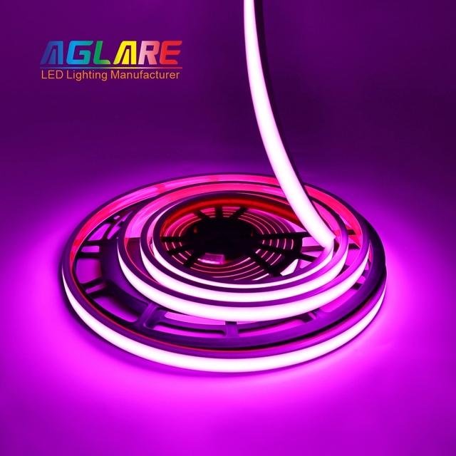 Fast Delivery 24V RGB COB Smart Strip Light 5050 Led Strip APP Wifi Remote Controlled High Luminance Strip Light
