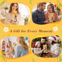Flor de Tulipán Positiva para Maceta de Flores de Ganchillo Hecha a Mano con Hilo de Mezcla de Algodón, Regalos Inspiradores para Mujeres, Agradecimiento
