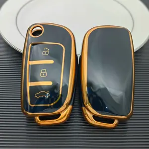 Geely pro/icon dihaos/GL BO YUEに適合するTPUカーリモートキーケースフォブカバー