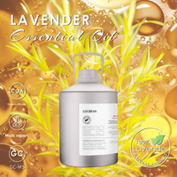Huile Essentielle de Lavande Bio des Highlands 500ml 100% Pure pour Aromathérapie, Bougies, Diffuseurs, Soins de la Peau, Huile Unique, Vente en Gros, Personnalisable