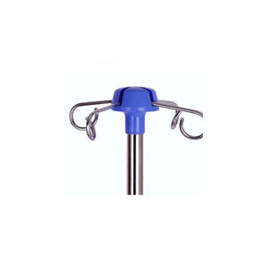 Soporte de Suero Intravenoso de Pie, Altura Ajustable, Acero Inoxidable, Soporte para Gotas Médicas, Uso Hospitalario - Product Image 1
