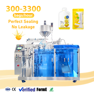 Máquinas Automáticas de Envasado Doypack de Alto Rendimiento, Máquinas de Llenado y Sellado de Bolsas Irregulares para Jugos y Bebidas - Product Image 1