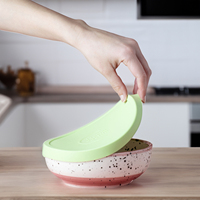 Tierra Cocida Brand Eco Friendly Food Cover Couvercle réutilisable Couvercle en silicone extensible