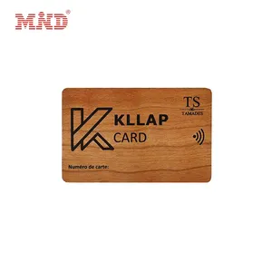 Good Quality Wood Material Wooden Wood Hotel RFID Door Room Key Card