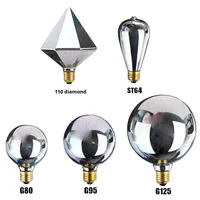 Lampes décoratives en verre LED 3D Feux d'artifice E27 Lampe 3D Bar Restaurant Chambre à coucher Scène Design Lampes de nuit Fabricant en gros