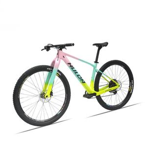 Llanta de Fibra de <span class=keywords><strong>Carbono</strong></span> de 27.5/<span class=keywords><strong>29</strong></span> Pulgadas con Eje Pasante para Bicicleta de Montaña, Pared Doble, Pared Lateral Amarilla, Frenos de Disco Hidráulicos de 11 Velocidades - Product Image 2