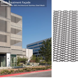 Durable Industrial Aluminum Sheet Perforated Stretch Grating <b>Expanded</b> Metal Mesh For Decorative Facade Ceilling - Product Image 6