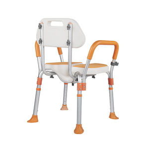Guoyao <b>Bathroom</b> <b>Stool</b> Aluminum Alloy Waterproof Anti Slip Elderly Shower Chair For Bath Safety - Product Image 2