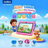 Tablet PC Anak Baru Pad6 Smart 7 Inch Android MTK WiFi 4G dengan Aplikasi Edukasi dan Pelindung Anti Jatuh