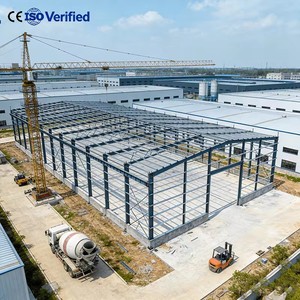 Estructura de Acero Ligero Galvanizado Prefabricada, Personalizable, Taller Industrial Metálico, Edificio de Almacenamiento, Kit de Hangar Prediseñado - Product Image 6