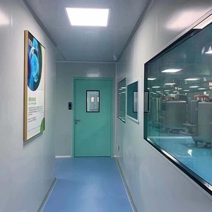 Customizable White ISO7 Modular Panels Cleanroom Wall Boards New ISO Assembly Workshop Partition For Pharmaceutical Clean Room - Product Image 1