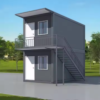 Maison conteneur modulaire préfabriquée abordable de 20 pieds pour bureau de chantier