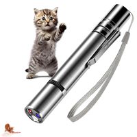 Pointeur laser infrarouge interactif pour chiots, chiens seniors et chats, avec plusieurs modes d'éclairage pour l'entraînement et les récompenses