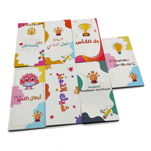 Anpassbare Personalisierte Karton-Papierkarten Offset-Gedruckt mit Perforationslinie Geschäftsförderung Rechnungsbuch - Product Image 3