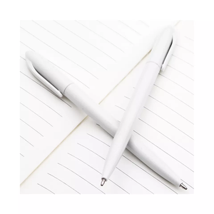 Bolígrafo de Plástico Blanco para Sublimación al por Mayor, Económico, con Impresión de Logotipo Personalizado para Oficina y Escuela - Product Image 1