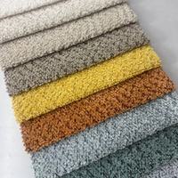 Tissu en velours mat Haoyang pour rembourrage de canapé, esthétique vintage, textile doux, couleur personnalisée, jacquard, OEKO-TEX