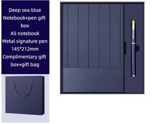 Set Regalo Promozionale di Lusso A5 con Agenda in Pelle PU Personalizzabile, Penna, Tazza Termica e USB - Product Image 6