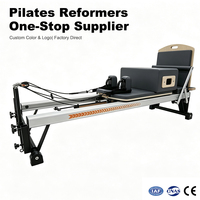 Lit de Pilates Reformer V2 Max, Fourniture Directe Usine, pour Projet de Studio de Pilates, Salle de Sport Commerciale et Ensemble d'Équipement d'Entraînement à Domicile