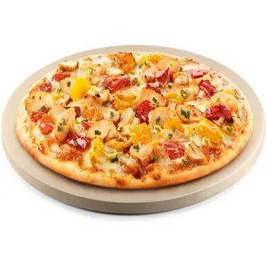 Restaurant Home Kitchen Utensils Cordierite BBQ Pizza Stone