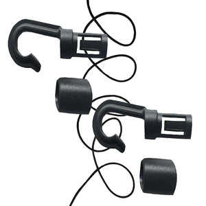 Ganchos de remolque de acero, cuerda de goma de 6 mm, 200 cm, gancho sin bloqueo, cuerda elástica para barco, kayak, deportes al aire libre - Product Image 4