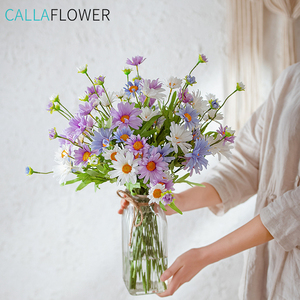 MW66785 margherita artificiale crisantemo fiori fiori primaverili composizioni floreali per casa tavolo interno vaso decorazione festa di nozze - Product Image 3