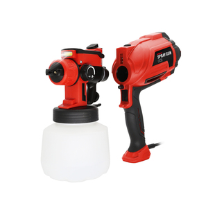 <span class=keywords><strong>Pistola</strong></span> de Pintura Eléctrica <span class=keywords><strong>con</strong></span> <span class=keywords><strong>Luz</strong></span> LED de Larga Duración <span class=keywords><strong>con</strong></span> Doble Boquilla y Almacenamiento - Product Image 3