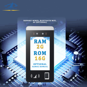 HFSecurity FR07 Gesichts erkennung Zugangs kontrolle Finger abdruck Scannen Zeiter fassung mit <span class=keywords><strong>Android</strong></span> 11 System - Product Image 2