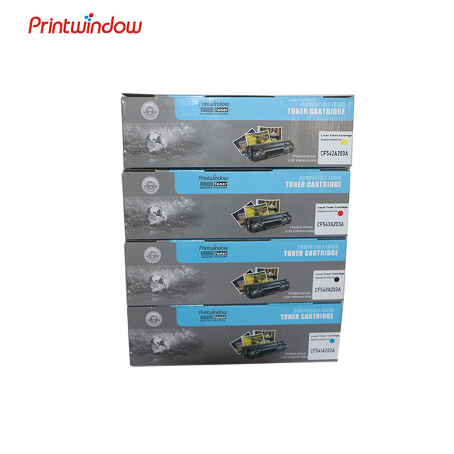 Prinwindow High Quality 415A W2030A W2031A W2032A W2033A Color Toner Cartridge Compatible for HP LaserJet M454dn M479dn Printer