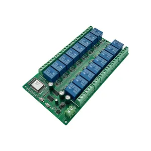5V 10A ESP8266 WIFI 16 saluran modul relai ESP-12F papan pengembangan catu daya