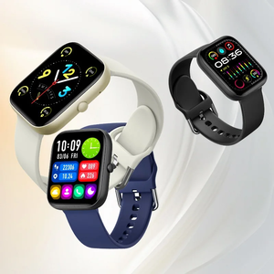 C08 2025 Smartwatch mit Silikonarmband, Dual-Fernbedienung für Fotos, Musiksteuerung, Bluetooth-Anrufe, Herzfrequenzmesser, Android/iOS, TFT-Display, quadratisch - Product Image 2