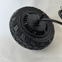 Moteur de moyeu de roue de trottinette haute puissance 11 pouces 48V-72V 5000W à double arbre de sortie, frein à disque, pneu tubeless, 80A 2000RPM 60N.m