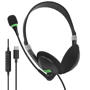 מפעל oem סופר בס באיכות גבוהה 440 קווית אוזניות טלפון מרכז אוזניות עם אוזניות אוזניות עם מיקרופון - Product Image 2